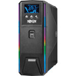 Tripp Lite UPS 1200VA 720W 120V Pure Sine Wave Gaming UPS Battery Backup - LCD, AVR, RGB LEDs, USB Charging, Power Saving