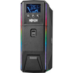 Tripp Lite UPS 600VA 360W 120V Pure Sine Wave Gaming UPS Battery Backup - LCD, AVR, RGB LEDs, USB Charging, Power Saving