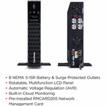 CyberPower Smart App Sinewave PR1500RT2UCN 1500VA Rack/Tower UPS