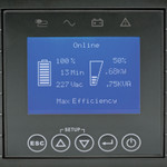 Tripp Lite SmartOnline 208/230V 1000VA 900W Double-Conversion UPS 6 Outlets Extended Run Card Slot LCD USB DB9 2U