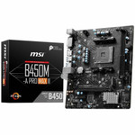 MSI B450M-A PRO MAX II Gaming Desktop Motherboard - AMD B450 Chipset - Socket AM4 - Micro ATX