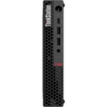 Lenovo ThinkStation P360 30FA001CUS Workstation - 1 x Intel Core i5 Hexa-core (6 Core) i5-12500 12th Gen 3 GHz - 16 GB DDR5 SDRAM RAM - 512 GB SSD - Tiny - Black