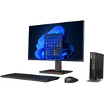 Lenovo ThinkStation P360 30FA001CUS Workstation - 1 x Intel Core i5 Hexa-core (6 Core) i5-12500 12th Gen 3 GHz - 16 GB DDR5 SDRAM RAM - 512 GB SSD - Tiny - Black