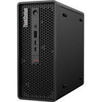 Lenovo ThinkStation P360 Ultra 30G10011US Workstation - 1 x Intel Core i5 Hexa-core (6 Core) i5-12400T 12th Gen 1.80 GHz - 16 GB DDR5 SDRAM RAM - 512 GB SSD - Mini-tower