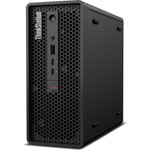 Lenovo ThinkStation P360 Ultra 30G10058US Workstation - 1 x Intel Core i5 Hexa-core (6 Core) i5-12600 12th Gen 3.30 GHz - 32 GB DDR5 SDRAM RAM - 1 TB SSD - Ultra Small