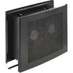 Tripp Lite Exhaust Fan for Rack Enclosure Wiring Closet 475 CFM, NEMA 5-15P Input, Black