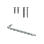 Starburst Security Screw Kit to secure SAMSUNG NJ Series TV to TV Wall Mount