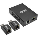 Tripp Lite 2-Port HDMI over Cat5/6 Extender Kit Box-Style Transmitter 2 Mini Receivers PoC Up to 100 ft. (30 m) TAA