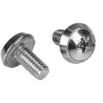 StarTech.com 100 Pkg M6 Mounting Screws and Cage Nuts for Server Rack Cabinet