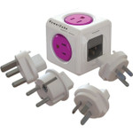 Allocacoc 5-Outlet PowerCube ReWirable Plug