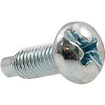 Rack Solutions 10-32 x 1/2in Pan Head Phillip Drive Pilot Point Screw 25-Pack