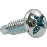 Rack Solutions 12-24 x 1/2in Pan Head Phillip Drive Pilot Point Screw 25-Pack