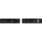 Tripp Lite HDMI over Fiber Extender Kit Transmitter/Receiver 4K 60 Hz 4:4:4 RS-232 IR Multimode LC 985 ft. (300 m) TAA
