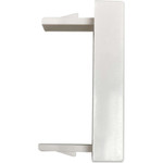 Tripp Lite Blank Snap-In Insert, European Style, Vertical, 22.5 x 45 mm, White