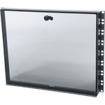 Middle Atlantic Security Cover, 8 RU, Hinged Plexi