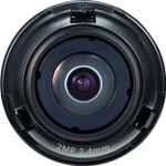 Hanwha Techwin SLA-2M2400Q - 2.40 mm - f/2 - Fixed Lens for M12-mount