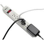 Tripp Lite Protect It! 6-Outlet Surge Protector 4 ft. (1.22 m) Cord 790 Joules Diagnostic LED Light Gray Housing