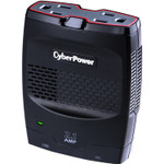 CyberPower CPS175SURC1 Mobile Power Inverter 175W with 2.1A USB Charger - Slim Line Design