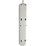 Tripp Lite Protect It! 7-Outlet Surge Protector 6 ft. Cord 1080 Joules Diagnostic LED Light Gray Housing