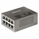 StarTech.com 4-Port Multi-Gigabit PoE++ Injector, 5/2.5G Ethernet (NBASE-T), PoE/PoE+/PoE++ (802.3af/802.3at/802.3bt), 160W Power Budget