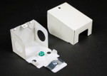 Wiremold WH2010A3 2000 Entrance End Fitting in White
