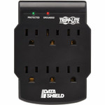 Tripp Lite Surge Protector Wallmount Direct Plug In 120V 6 Outlet 540 Joules Black