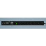 Tripp Lite PDU 1.4kW Single-Phase Monitored PDU with LX Platform Interface 120V Outlets (8 5-15R) 5-15P 12 ft. (3.66 m) Cord 1U Rack-Mount TAA