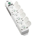 Tripp Lite Safe-IT UL 2930 Medical-Grade Power Strip for Patient Care Vicinity, 6 Hospital-Grade Outlets, Safety Covers, Antimicrobial, 15 ft. Cord, Dual Ground