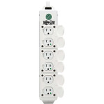 Tripp Lite Safe-IT UL 2930 Medical-Grade Power Strip for Patient Care Vicinity, 6 Hospital-Grade Outlets, Safety Covers, Antimicrobial, 15 ft. Cord, Dual Ground