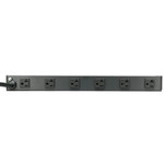 Tripp Lite 1U Rack-Mount Power Strip 120V 20A L5-20P 12 Outlets (6 Front-Facing 6-Rear-Facing) 15 ft. (4.57 m) Cord