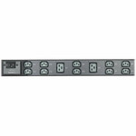 Tripp Lite series 12.6kW 200-240V 3-Phase IsoBreaker Managed PDU - Gigabit, 36 Outlets, IEC-309 60A Blue (3P+E) Input, LCD, 10 ft. (3 m) Cord, 0U, 70 in. (1.8 m) Height, TAA