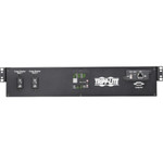 Tripp Lite 5.8kW 208/240V Single-Phase ATS/Monitored PDU - 16 C13, 2 C19 & 1 L6-30R Outlets, Dual L6-30P Inputs, 10 ft. Cords, 2U, TAA