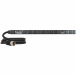 Tripp Lite series 12.6kW 200-240V 3-Phase IsoBreaker Managed PDU - Gigabit, 36 Outlets, CS8365C Input, LCD, 10 ft. (3 m) Cord, 0U, 70 in. (1.8 m) Height, TAA