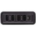 Tripp Lite 5-Port USB-C Charger 110W 1x USB-C PD 3.0 PD port (86W) and 4x USB-A Auto-sensing ports,USB-IF certified