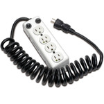 Tripp Lite Safe-IT UL 1363A Medical-Grade Power Strip for Patient-Care Vicinity 4x Hospital-Grade Outlets 3 ft. Coiled Cord