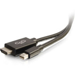 C2G 6ft Mini DisplayPort to HDMI Cable - Mini DP to HDMI Adapter Cable - M/M
