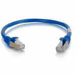 C2G 10ft Cat6a Snagless Shielded (STP) Ethernet Cable - Cat6a Network Patch Cable - Blue