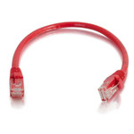 C2G 50ft Cat6 Snagless Unshielded UTP Ethernet Network Patch Cable - Red