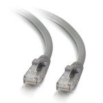 C2G 1ft Cat5e Snagless Unshielded UTP Ethernet Network Patch Cable - Gray