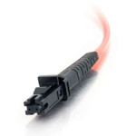 C2G-9m MTRJ-MTRJ 62.5/125 OM1 Duplex Multimode PVC Fiber Optic Cable - Orange