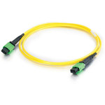 C2G 5m MTP 9/125 OS1 Single-Mode Fiber Cable - Yellow - 16ft