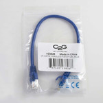 C2G 10ft Cat5e Snagless Unshielded UTP Ethernet Network Patch Cable - Blue
