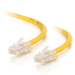 C2G 14ft Cat5e Non-Booted Unshielded UTP Network Crossover Patch Cable - Yellow