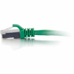 C2G 10ft Cat6 Cable - Snagless Shielded (STP) Ethernet Cable - Network Patch Cable - PoE - Green