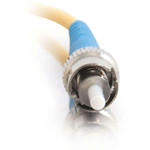 C2G 20m ST-ST 9/125 OS1 Simplex Singlemode PVC Fiber Optic Cable - Yellow