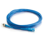 C2G-10m SC-ST 9/125 OS1 Simplex Singlemode Fiber Optic Cable (Plenum-Rated) - Blue