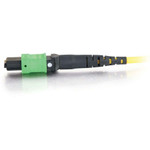 C2G-5m MTP 9/125 OS1 Singlemode Fiber Optic Cable (Plenum-Rated) - Yellow