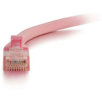 C2G-100ft Cat5e Snagless Unshielded (UTP) Network Patch Cable - Pink