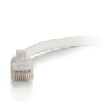 C2G 75ft Cat5e Snagless Unshielded UTP Ethernet Network Patch Cable - White