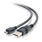 C2G 9.8ft USB 2.0 A to Micro-B Cable M/M - Black (3m)